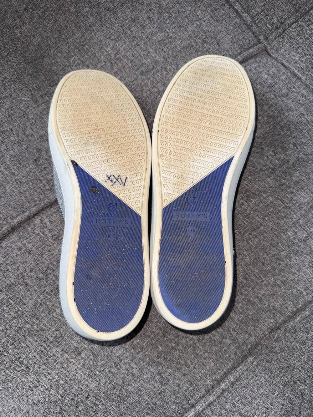 Rothys Womens 10.5 Slip On Deck Sneakers Resortwear Cruise Country Club